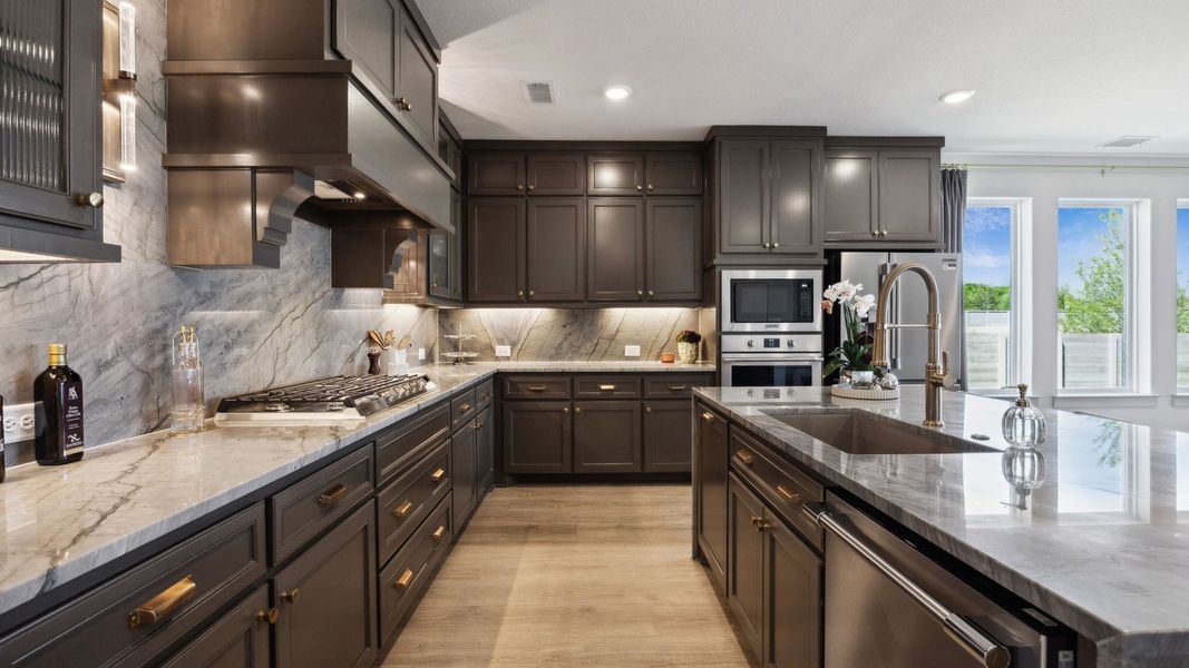 Representative furnished interior of a home built from the Sophie by Normandy Homes in Rainwater Crossing, Celina (Image 16).