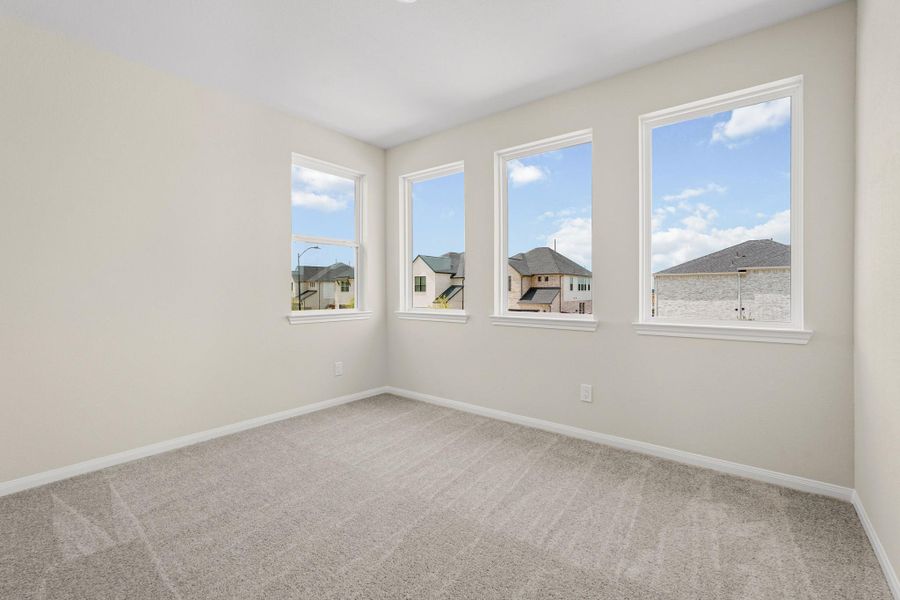 Spacious, unfurnished interior of a new home in Elyson, Katy (Image 9). Spacious, unfurnished interior of a new home in Elyson, Katy (Image 9).