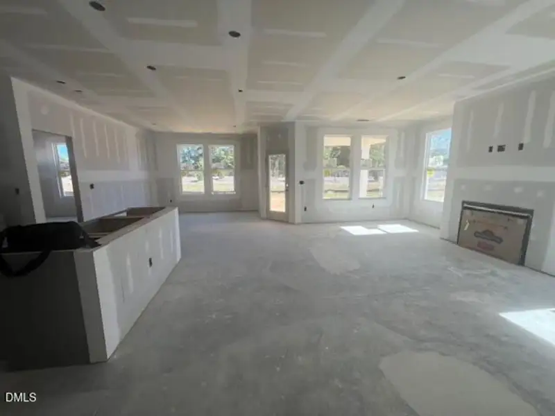 In-progress construction of a new home in Retreat at North Main, Lillington, NC (Image 34).