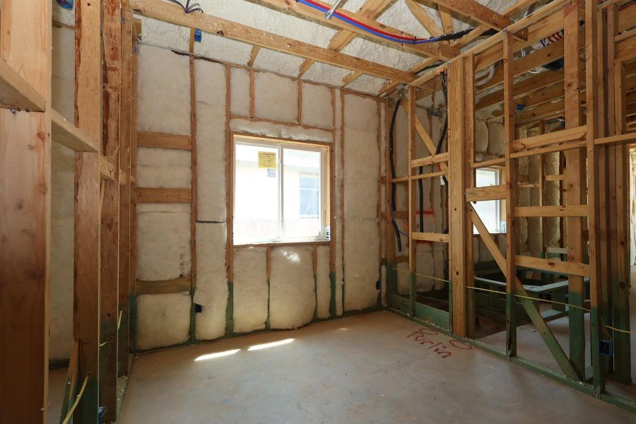 In-progress construction of a new home in Grand Central Park - Ascent Collection, Conroe, TX (Image 4).