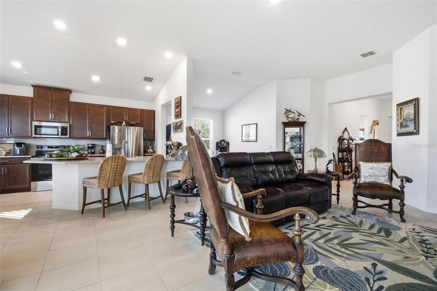 Furnished interior view inside a new home in , Palm Coast (Image 16).