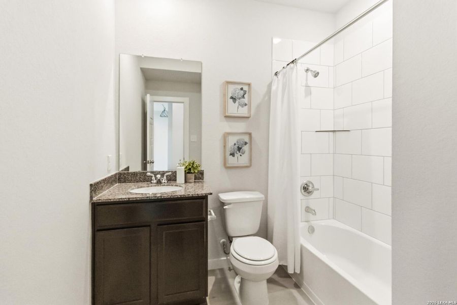 Furnished interior view inside a new home in Hickory Ridge, Elmendorf (Image 11).