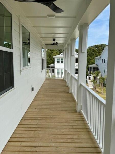 Exterior details and patio area of a home in Overlook at Copahee Sound, Awendaw (Image 30). Exterior details and patio area of a home in Overlook at Copahee Sound, Awendaw (Image 30).