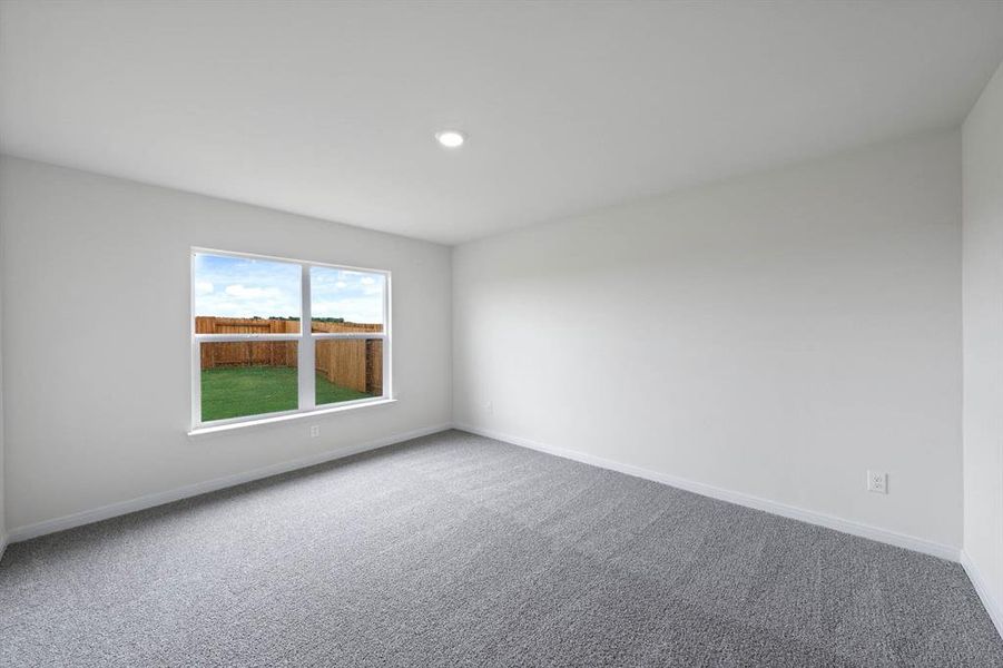Unfurnished room with carpet and recessed lighting Unfurnished room with carpet and recessed lighting