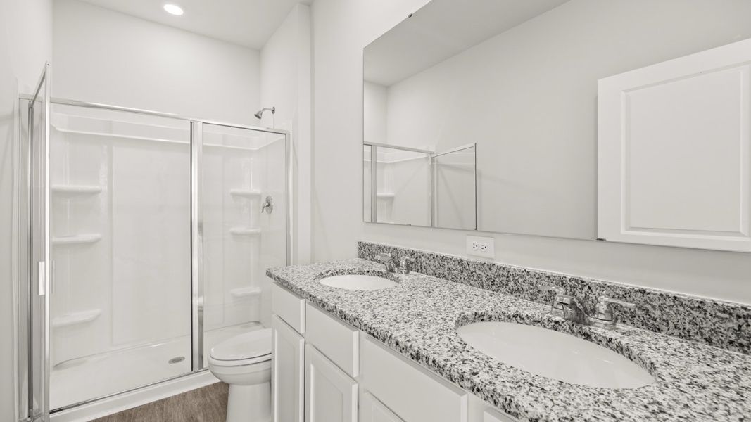 Furnished interior view inside a new home in Byrd Village, Graniteville (Image 10).