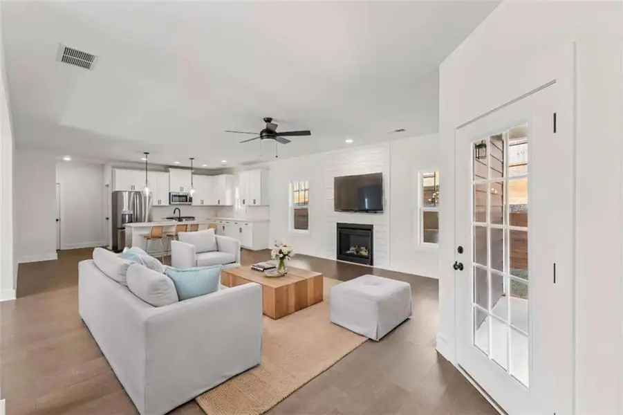 Furnished interior view inside a new home in , Decatur (Image 5). Furnished interior view inside a new home in , Decatur (Image 5).