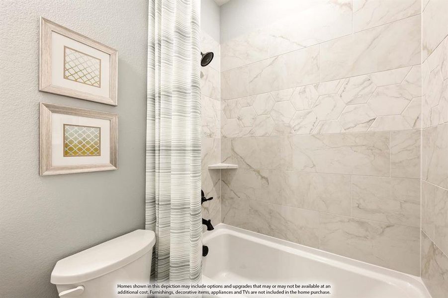 Furnished interior view inside a new home in West Crossing, Anna (Image 37).