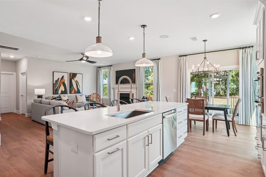 Representative furnished interior of a home built from the Fontana by Caruso Homes in Blue Run, Raleigh (Image 16). Representative furnished interior of a home built from the Fontana by Caruso Homes in Blue Run, Raleigh (Image 16).