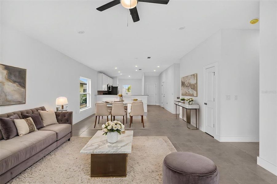 Furnished interior view inside a new home in , Port Charlotte (Image 11).