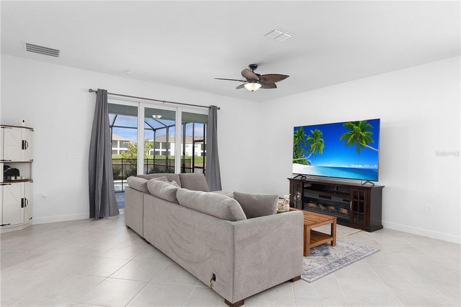 Furnished interior view inside a new home in , Lehigh Acres (Image 17). Furnished interior view inside a new home in , Lehigh Acres (Image 17).