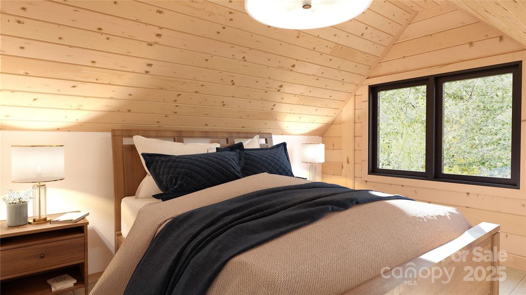 Furnished interior view inside a new home in , Connelly Springs (Image 16).