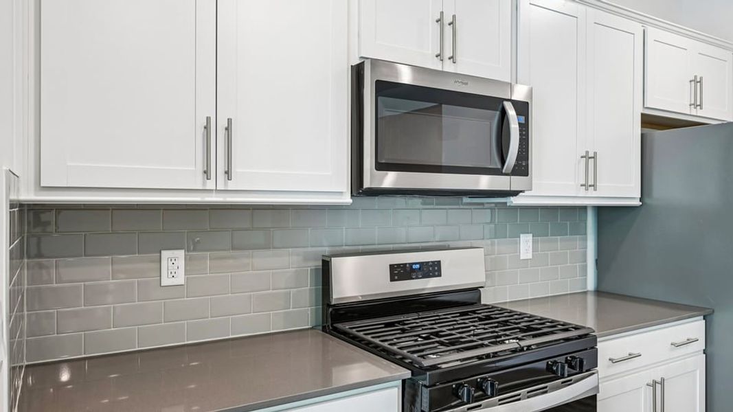 Furnished interior view inside a new home in The Villas at Laurel Oaks, Sanford (Image 8).