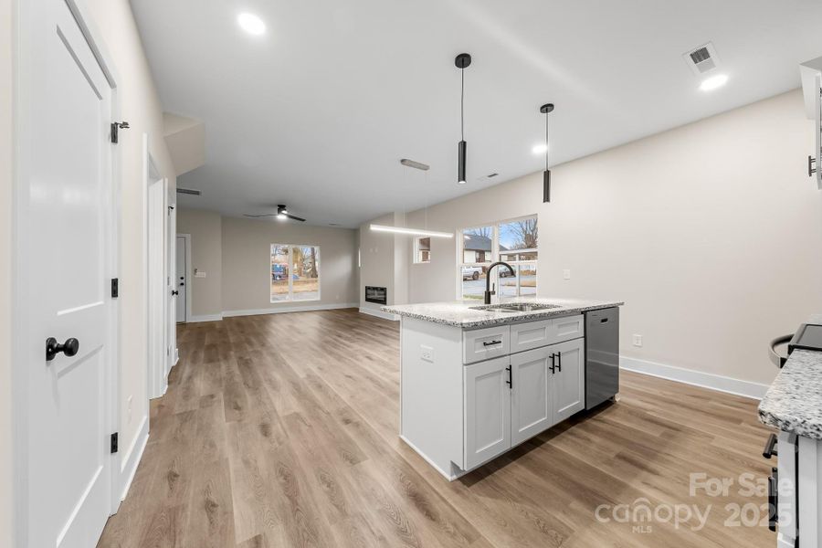 Furnished interior view inside a new home in , Salisbury (Image 3).