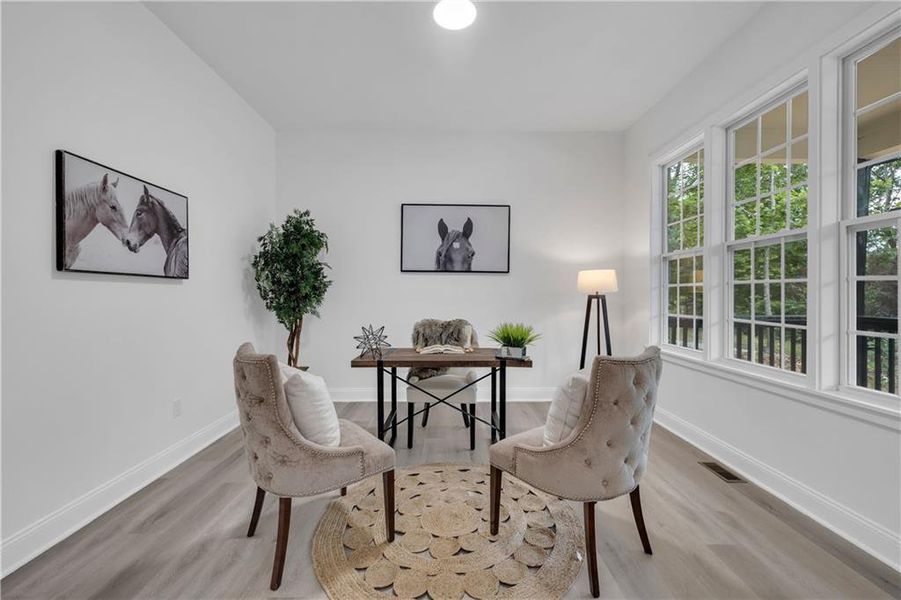Furnished interior view inside a new home in , Douglasville (Image 7).