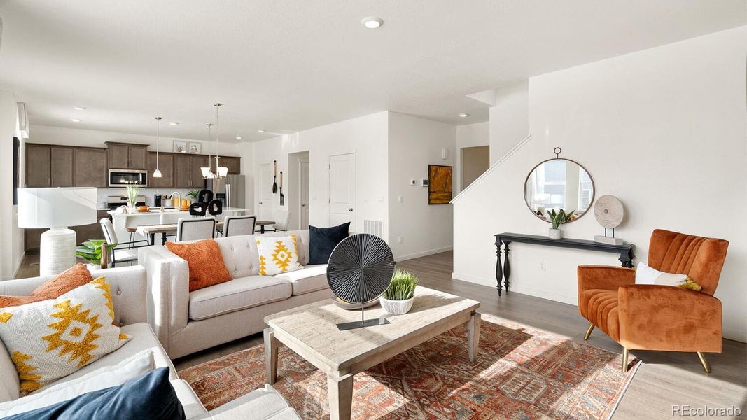 Furnished interior view inside a new home in Brighton Crossing, Brighton (Image 10).