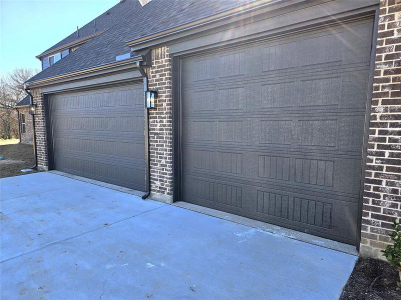 Exterior details and patio area of a home in , Godley (Image 1). Exterior details and patio area of a home in , Godley (Image 1).