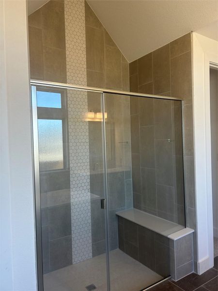 Walk-in shower in Primary Bath Walk-in shower in Primary Bath