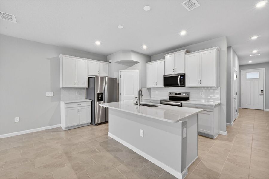 Furnished interior view inside a new home in Crosswind Ranch, Parrish (Image 3).