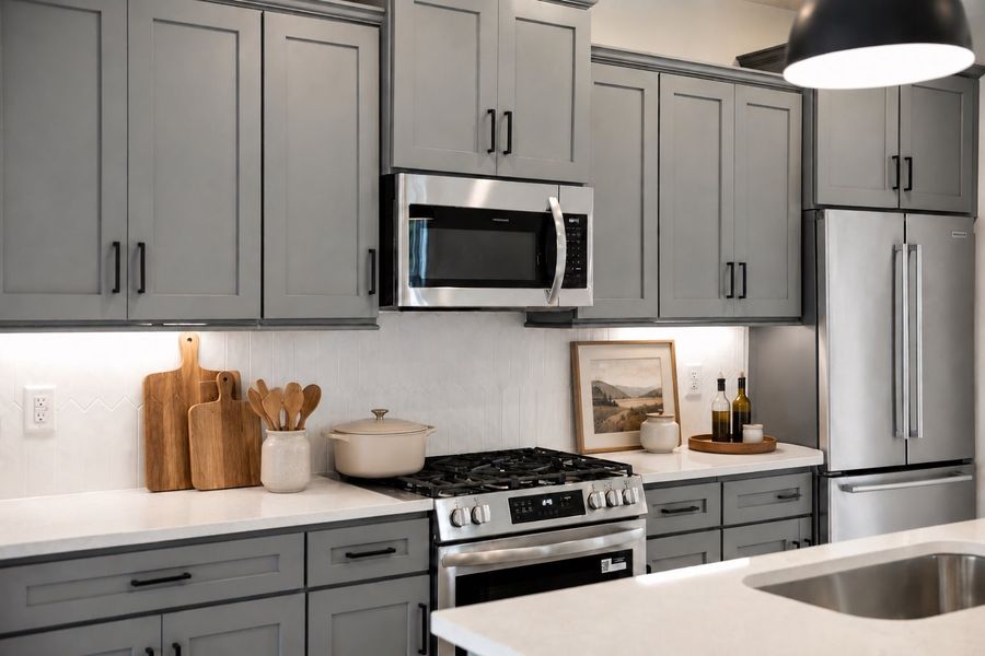 Representative furnished interior of a home built from the The Lofton by RobuckHomes in Downtown Wilmington Collective, Wilmington (Image 7).