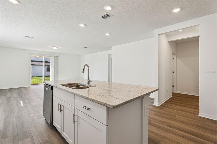Furnished interior view inside a new home in The Meadow at Crossprairie, St. Cloud (Image 14).