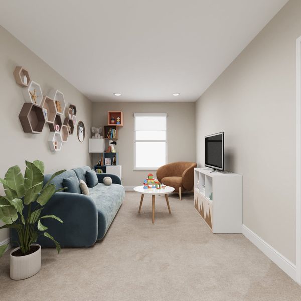 Furnished interior view inside a new home in Lake Bluff, Greeley (Image 6).