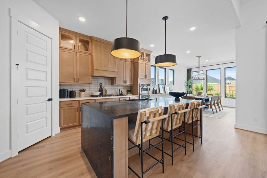 Representative furnished interior of a home built from the Riverwalk Katy Lakes 60s by Brohn Homes in Katy Lakes, Katy (Image 24).