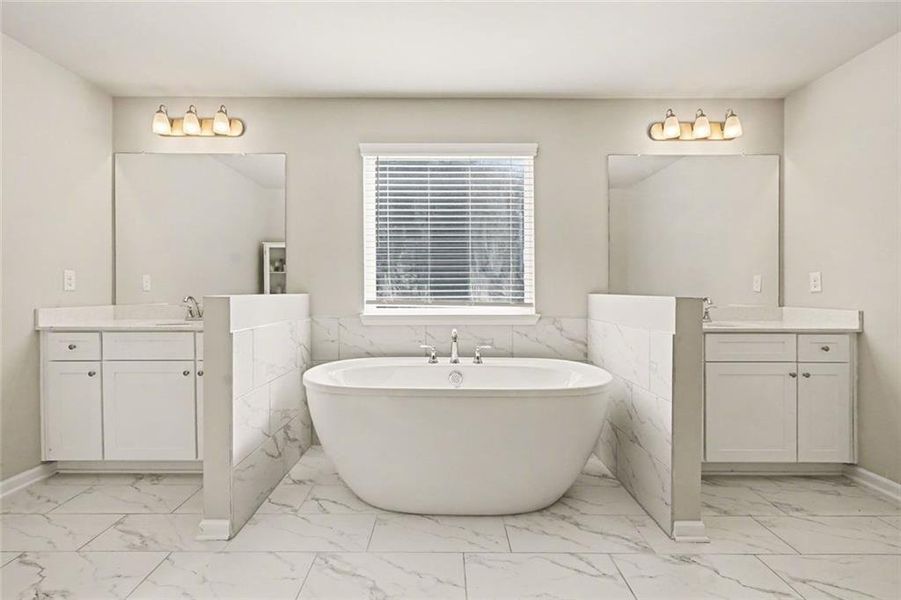 Furnished interior view inside a new home in , Stockbridge (Image 8).