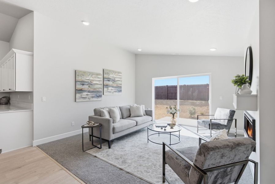 Furnished interior view inside a new home in Willowbrook, Madras (Image 14). Furnished interior view inside a new home in Willowbrook, Madras (Image 14).