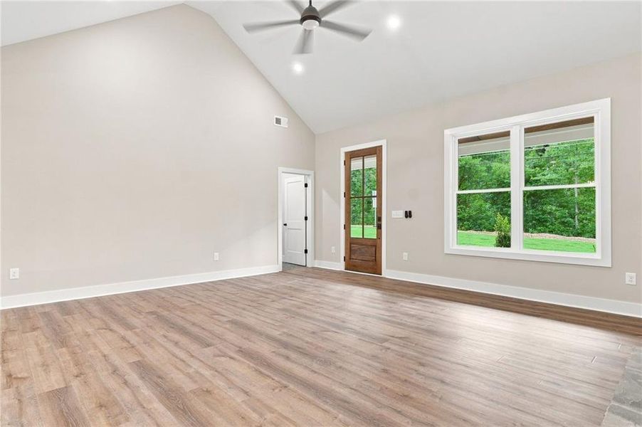 Spacious, unfurnished interior of a new home in , Canton (Image 31). Spacious, unfurnished interior of a new home in , Canton (Image 31).