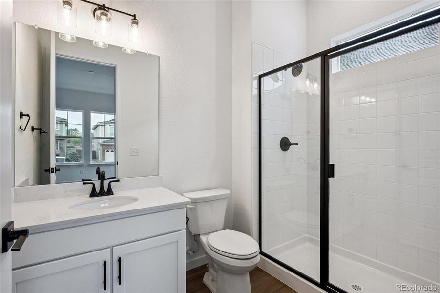 Furnished interior view inside a new home in Westridge, Highlands Ranch (Image 6). Furnished interior view inside a new home in Westridge, Highlands Ranch (Image 6).