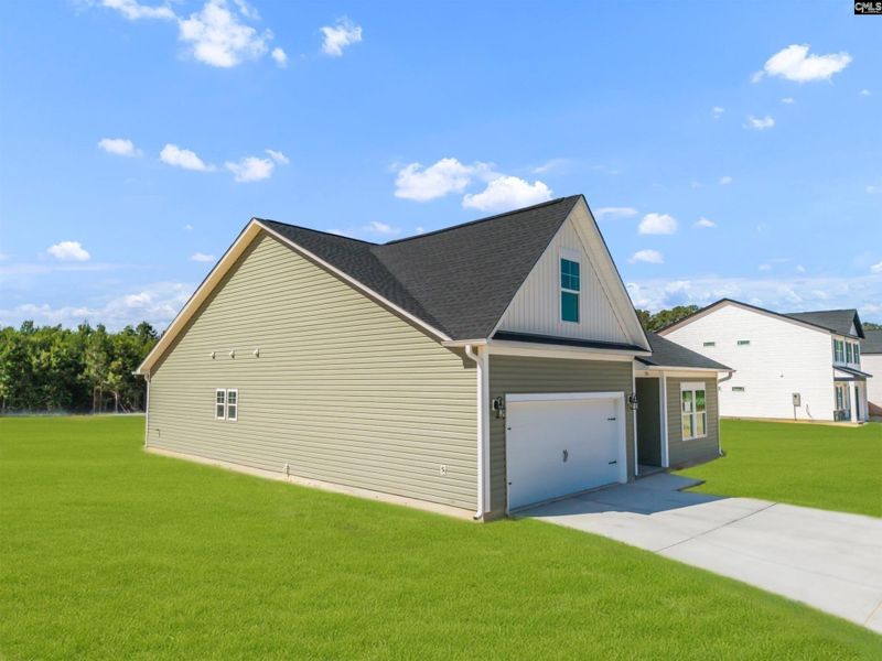 Front exterior of a new home in Beulah Church Road, Camden, SC, highlighting curb appeal (Image 20).