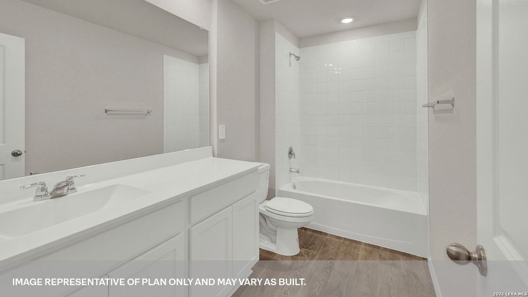 Furnished interior view inside a new home in Swenson Heights, Seguin (Image 5).