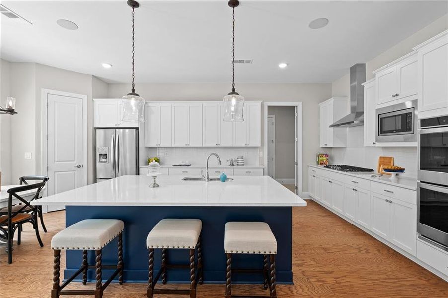 Furnished interior view inside a new home in , Cumming (Image 19).