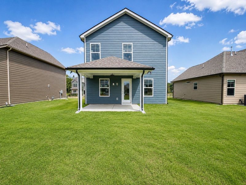 Exterior details and patio area of a home in Salem Landing, Rockvale (Image 4).