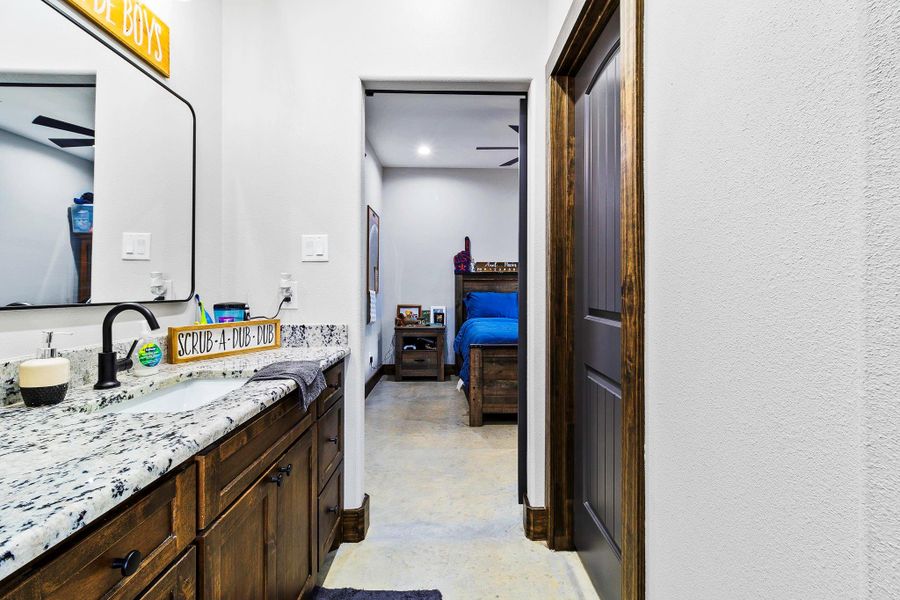 Furnished interior view inside a new home in , Livingston (Image 7).