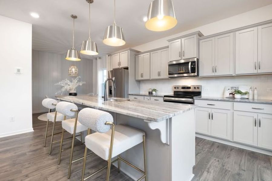 Representative furnished interior of a home built from the Shepherd by True Homes in Benson Village, Benson (Image 7).