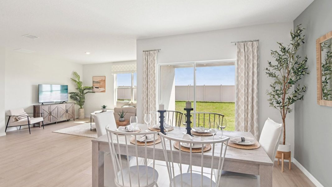 Furnished interior view inside a new home in Summit View, Dade City (Image 9).
