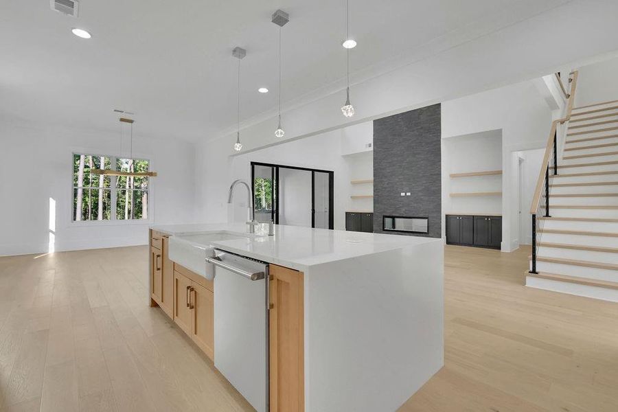 Furnished interior view inside a new home in , Cumming (Image 8).