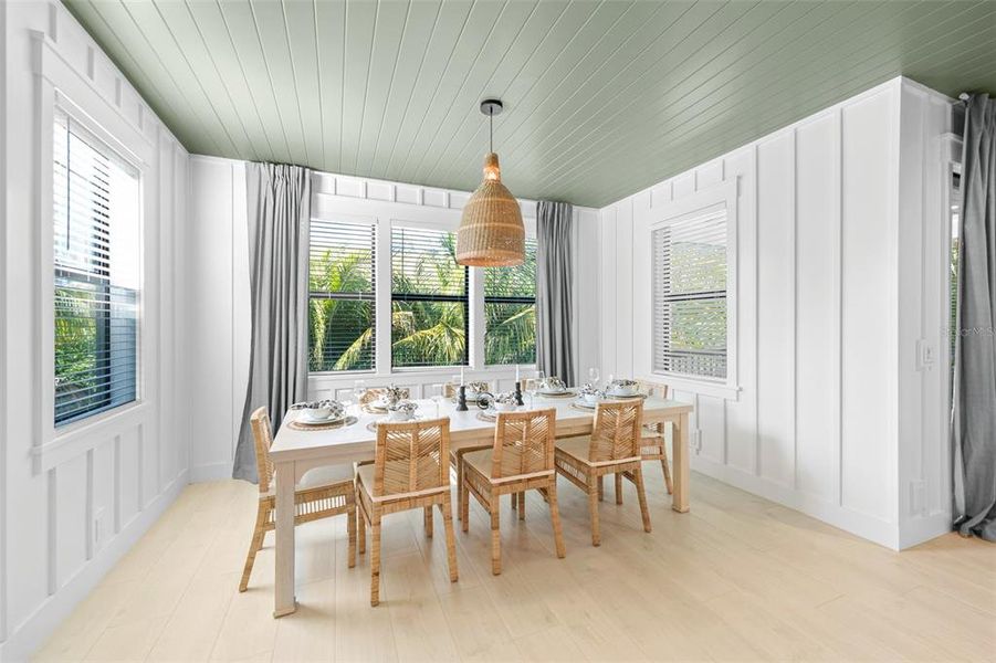 Furnished interior view inside a new home in , Sarasota (Image 36). Furnished interior view inside a new home in , Sarasota (Image 36).