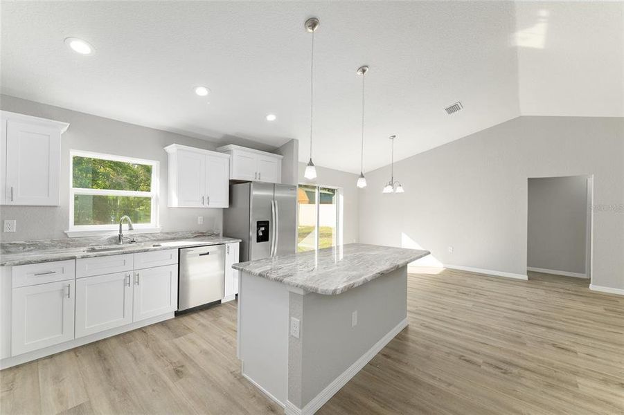 Furnished interior view inside a new home in , Ocala (Image 4).