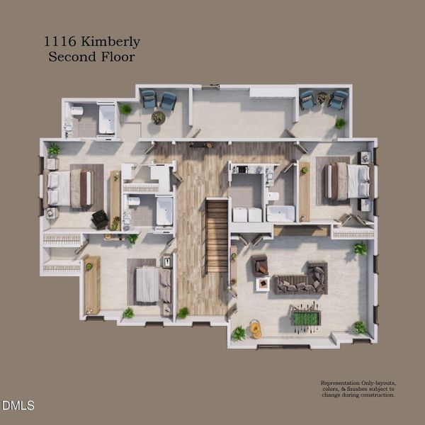 1116 Kimberly Dr- second floor