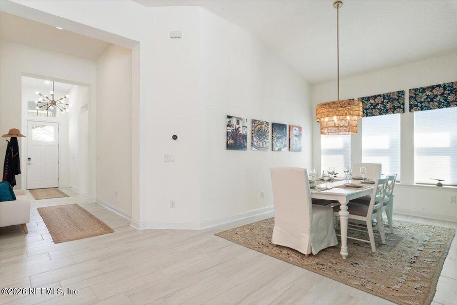 Furnished interior view inside a new home in , Ponte Vedra (Image 40).