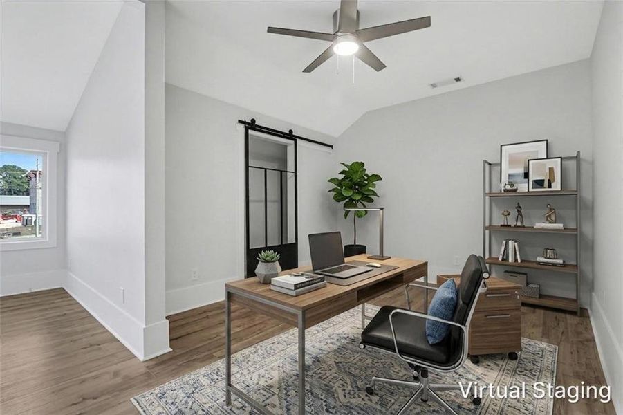 Furnished interior view inside a new home in , Lawrenceville (Image 17).