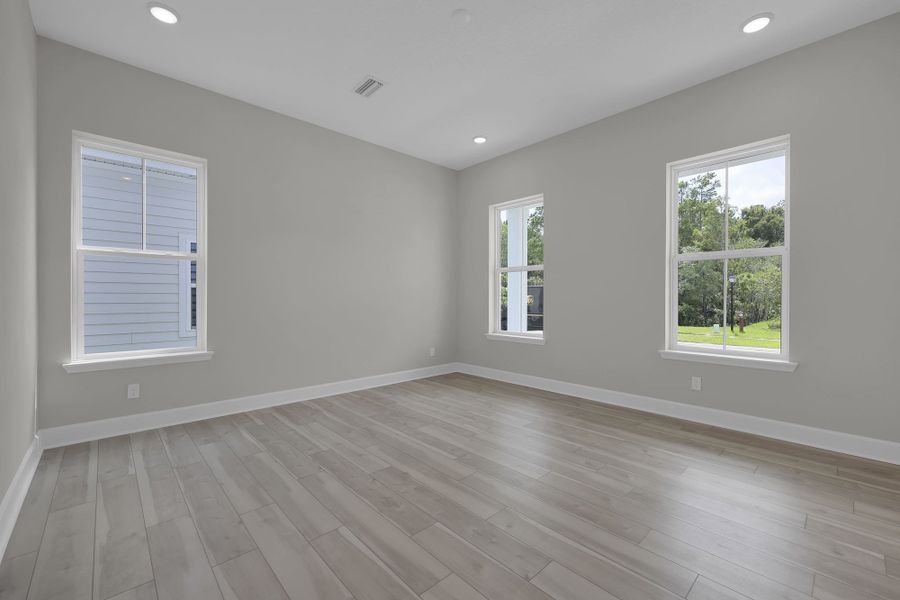 Representative unfurnished interior of a home built from the The Salt by Providence Homes (Florida) in Seabrook Village at Seabrook, Nocatee (Image 16).
