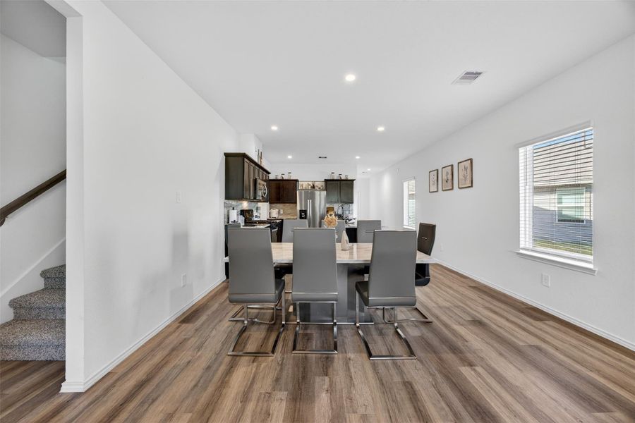 Furnished interior view inside a new home in , Houston (Image 34).