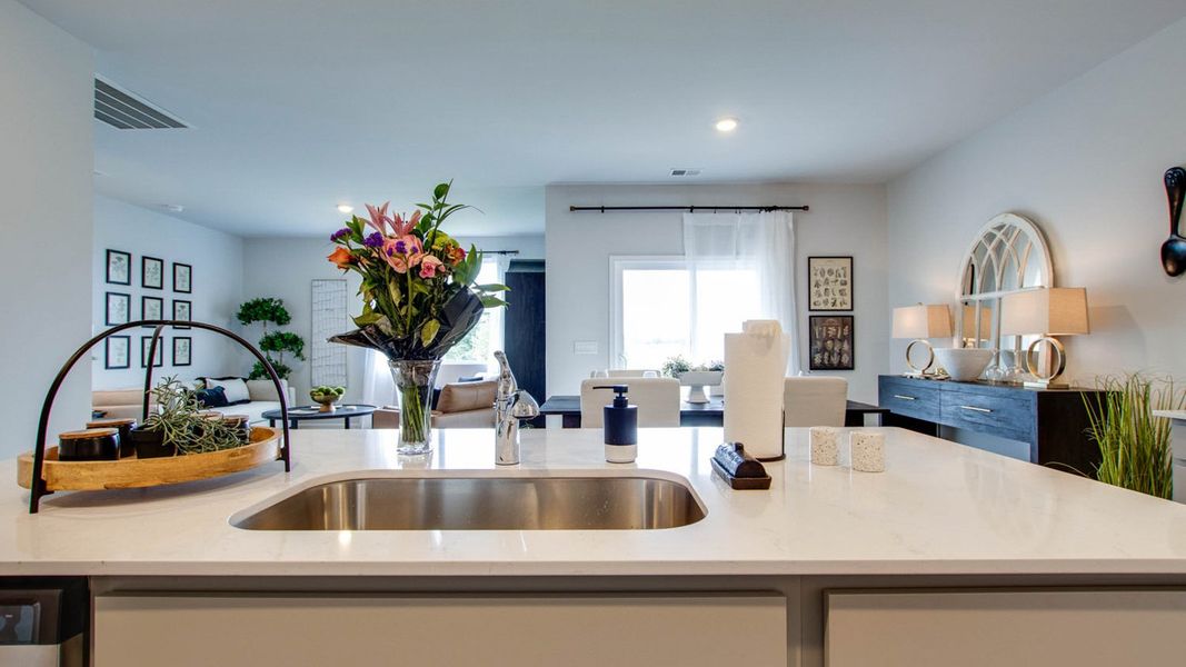 Furnished interior view inside a new home in Nexus North, Gallatin (Image 14).