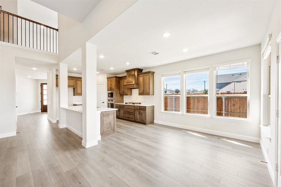 Furnished interior view inside a new home in Glenwood Meadows, Argyle (Image 16). Furnished interior view inside a new home in Glenwood Meadows, Argyle (Image 16).