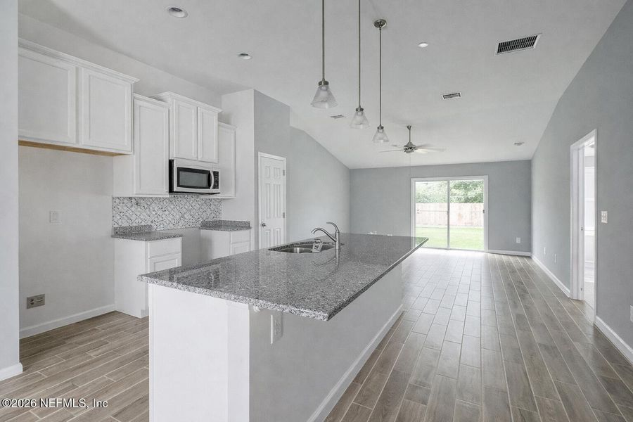 Furnished interior view inside a new home in , Jacksonville (Image 9).