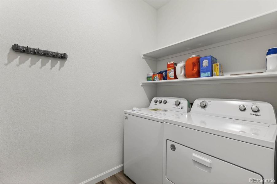 Close-up of interior finishes inside a home in Anthology North, Parker (Image 20).