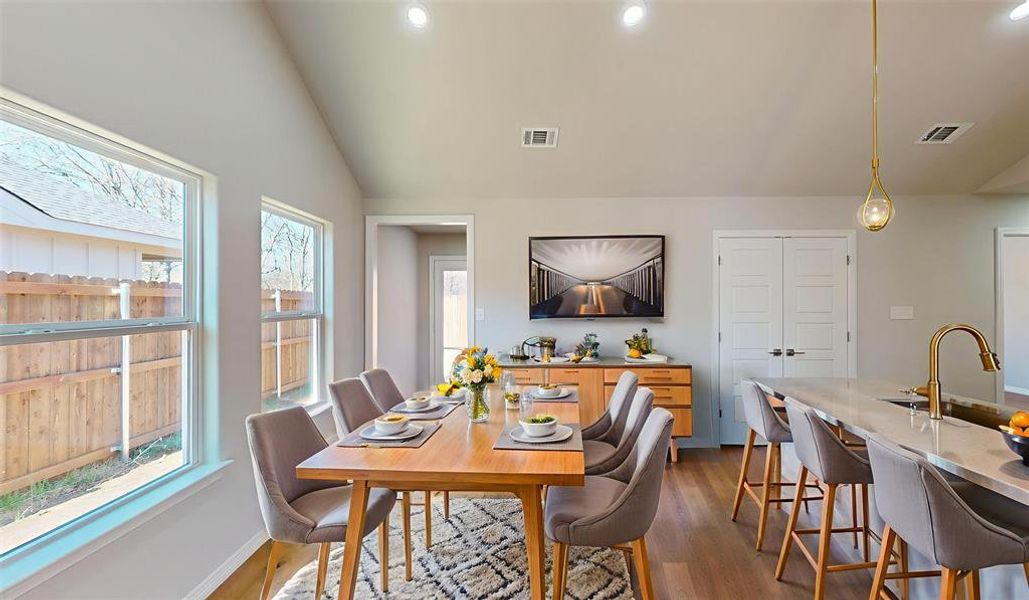 Furnished interior view inside a new home in , Cleburne (Image 5). Furnished interior view inside a new home in , Cleburne (Image 5).